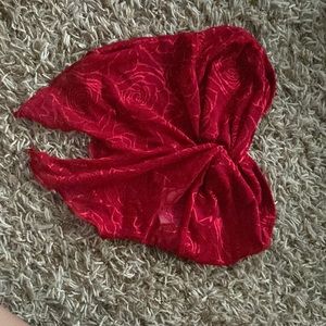 SHEIN strapless, crop top